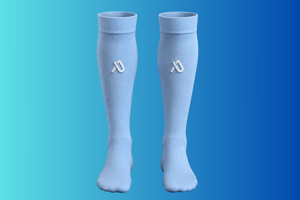 Hellblau/Weiß Trikot set
