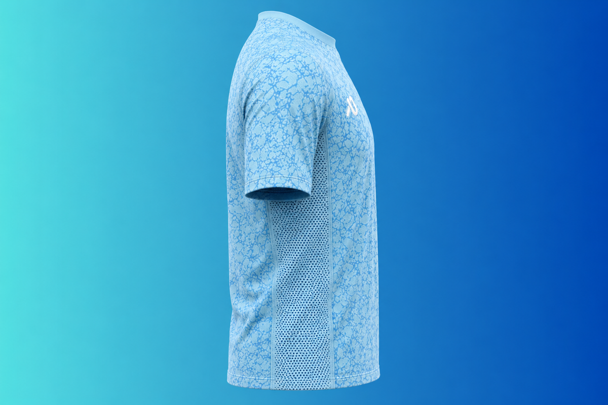 Hellblau Trikot Set