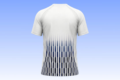 Weiß/Blaues Trikot set
