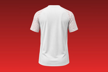Weiß/Rot Trikot Set