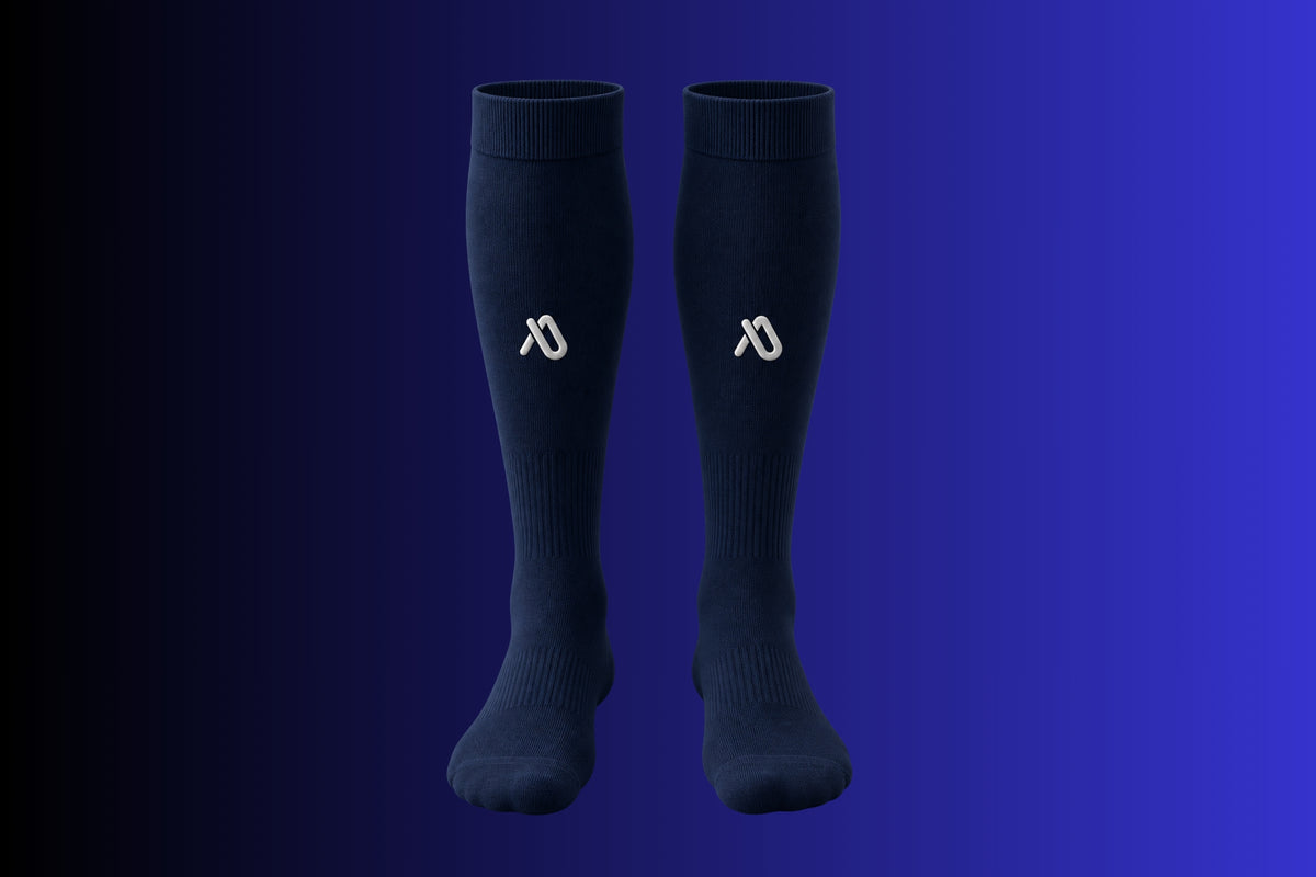 Navy Blau/Rot Trikot set