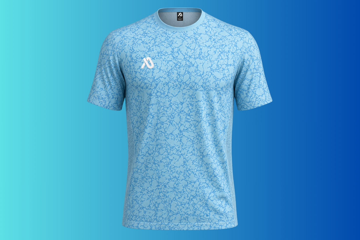 Hellblau Trikot Set